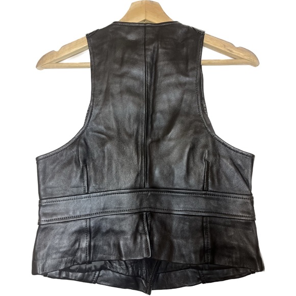 Vintage Marciano Leather Vest - Picture 2 of 4